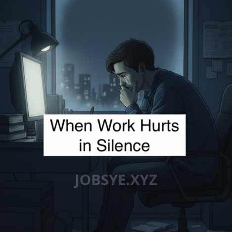 When Work Hurts in Silence